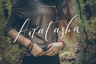 Anatasha: A Modern Script Font for Web Design