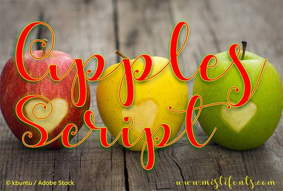 Apples Script: A Stylish Typeface for Modern Branding