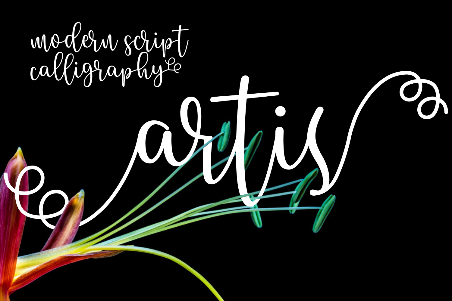 Artis: A Hand-Drawn Script Font for Web Design