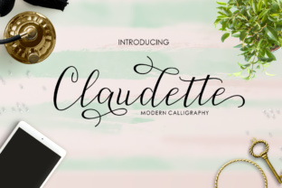 Claudette: A Modern Script Font for Editorial Grace