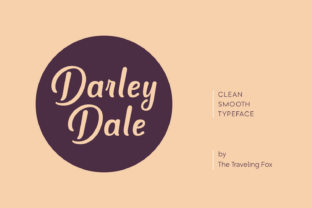 Darley Dale: A Smooth Script Typeface for Web Design