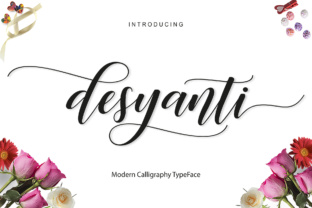 Desyanti Script: A Fluid Typeface for Elegant Branding