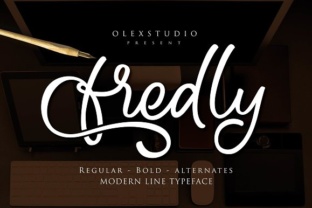 Fredly: A Handwritten Font for Modern Web Design