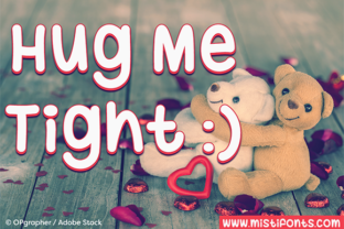 Hug Me Tight: A Bold Handwritten Font for Campaigns