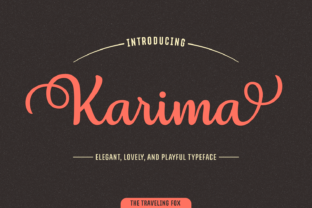 Karima Font: Elevating Web Design with Script Amp
