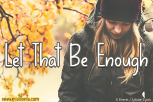 Let That Be Enough: A Handwritten Font for Modern Campaigns