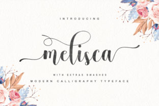 Melisca: A Modern Script Font for Editorial Design