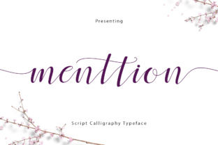 Menttion Script: A Handwritten Typeface for Web Design