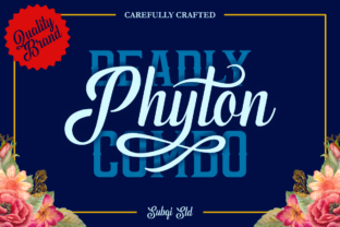 Phyton: A Script Typeface for Modern Editorial Design
