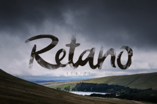 Retano Script: A Playful Font for Crafters