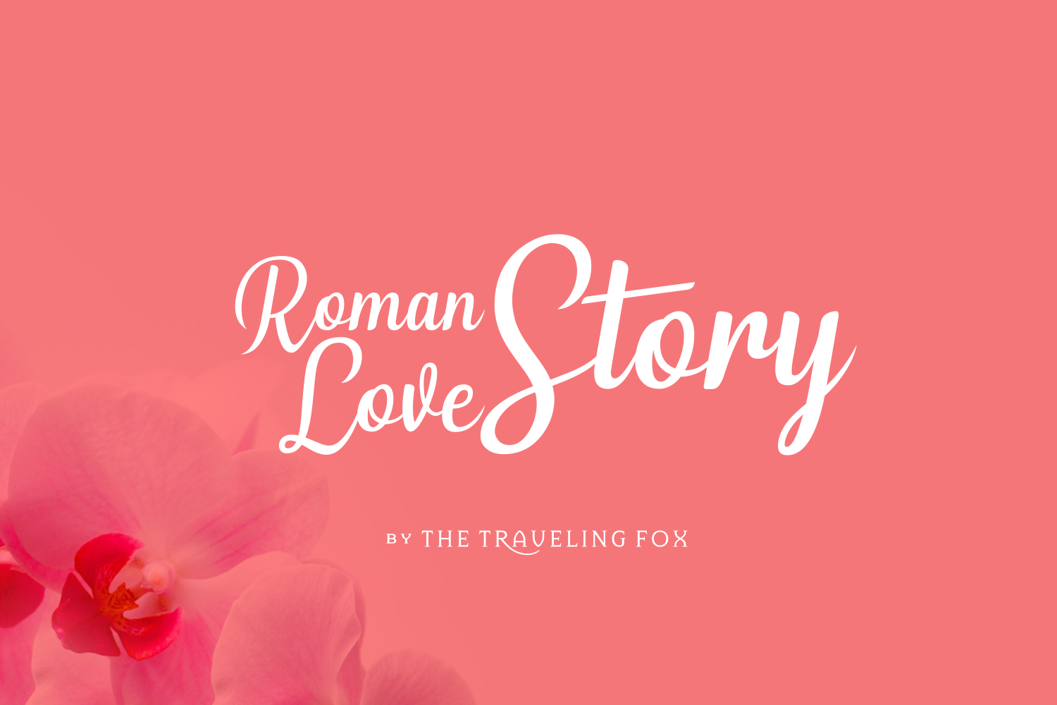 Roman Love Story: A Script Font for Editorial Charm