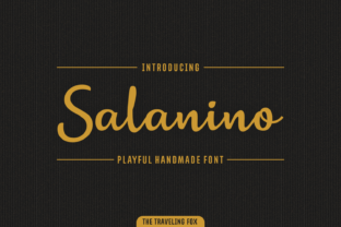 Salanino: A Handwritten Font for Bold Branding