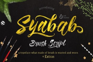 Syabab: The Brush Font That Elevates Campaign Visuals