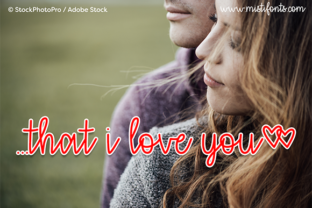 That I Love You: A Font for Better Branding